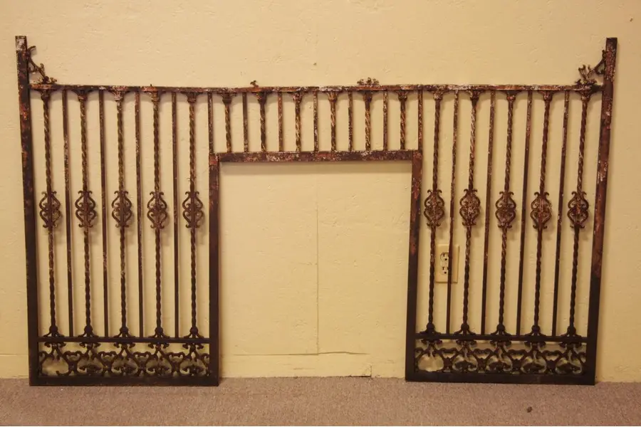 Photo of Wrought Iron Theater Ticket or Bank Window