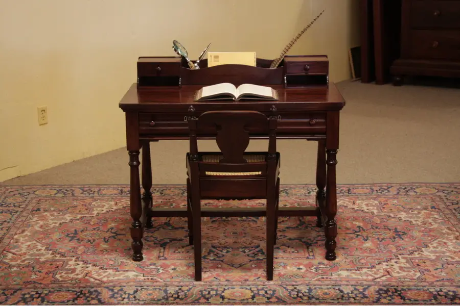 Photo of Empire Dressing Table or Writing Desk & Chair
