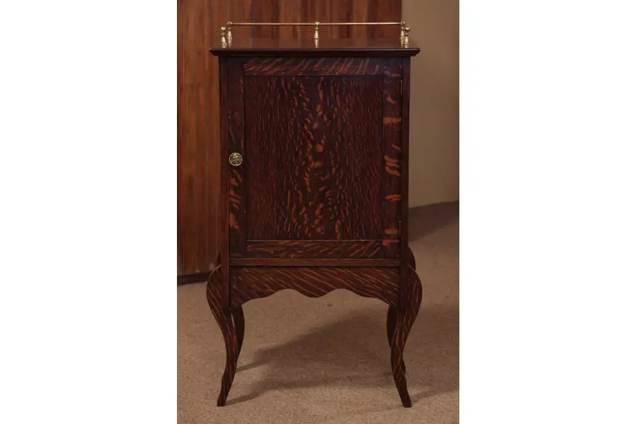 Photo of Antique Music Cabinet, Quarter Sawn Oak