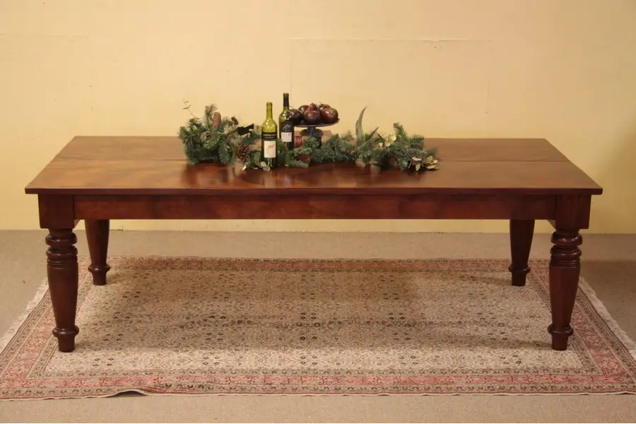 Photo of Farmhouse 8' Harvest Country Dining Table