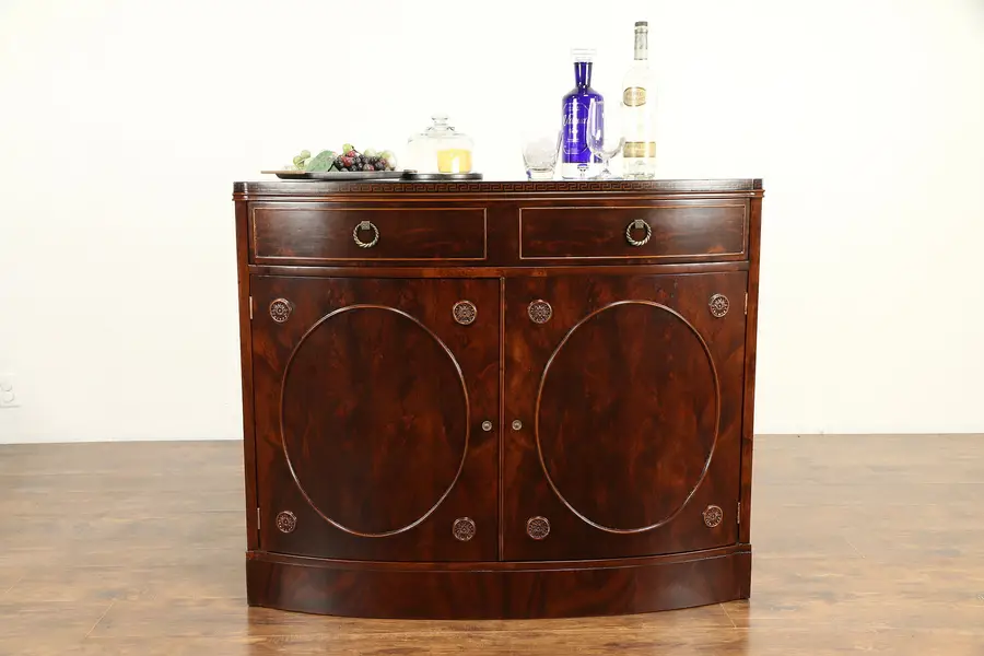 Photo of Romweber Batesville Vintage Sideboard, Server, or Hall Console Cabinet