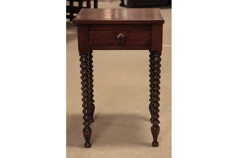 Photo of New England Country Cherry & Birdseye Table, 1830