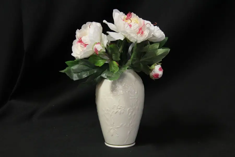 Photo of Lenox Porcelain Vase, Gold Trim