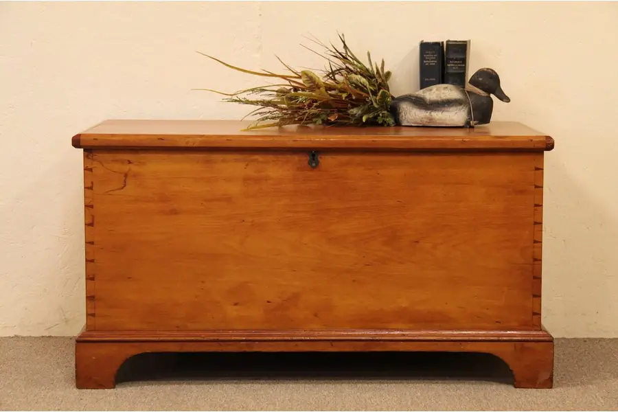 Photo of Country Pine Trunk, Blanket Chest or Coffee Table