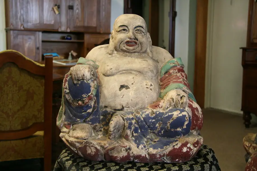 Photo of Thai sculpture of a Buddha Sitting