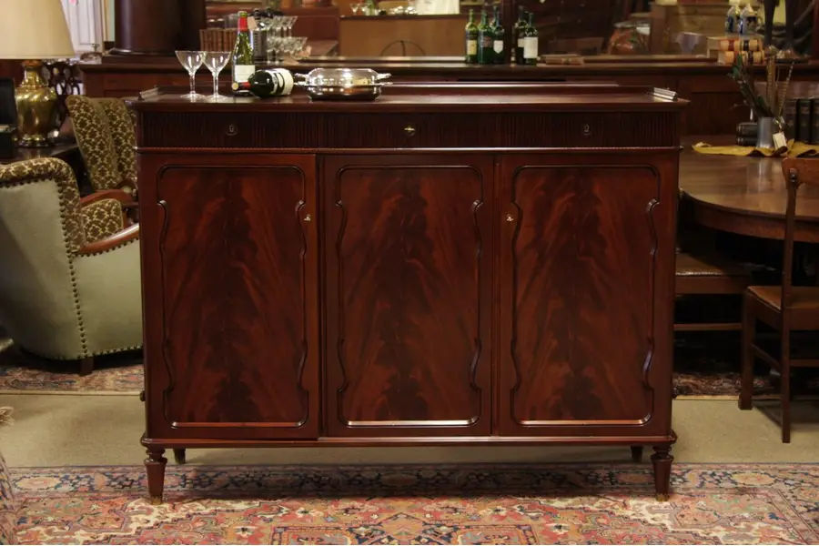 Photo of Mahogany Server, Bar or Silver Cabinet