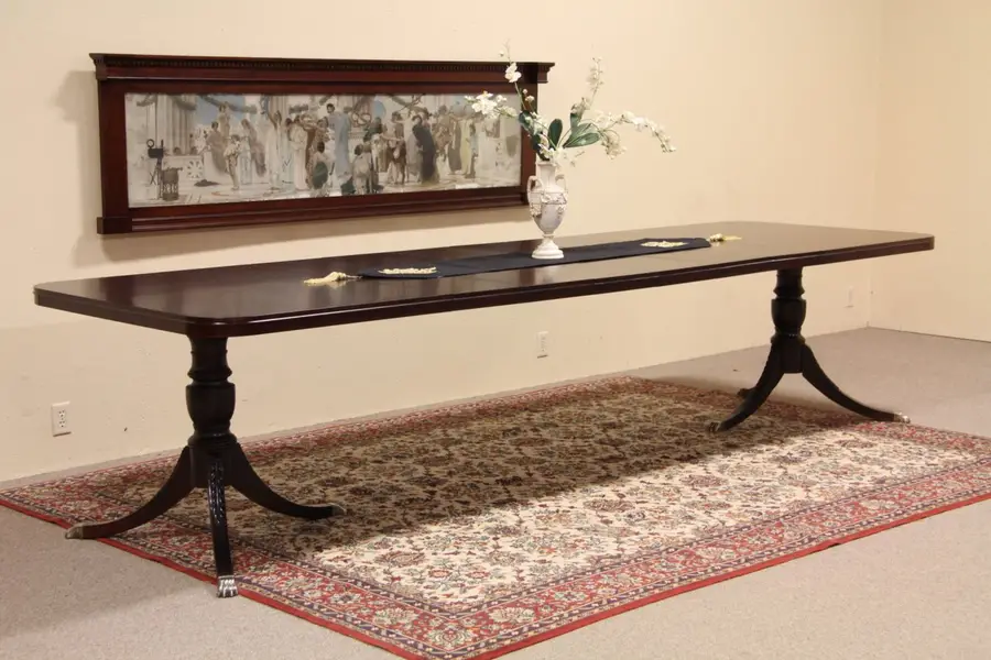 Photo of Drexel Mahogany 11' 6" Dining Table