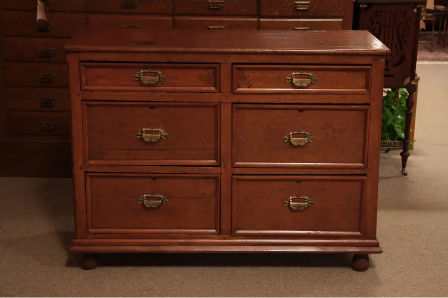 Photo of Primitive Country Pine Server or Kitchen Island