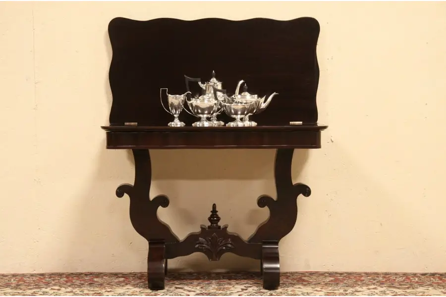 Photo of Empire 1830 Antique Console Game Table
