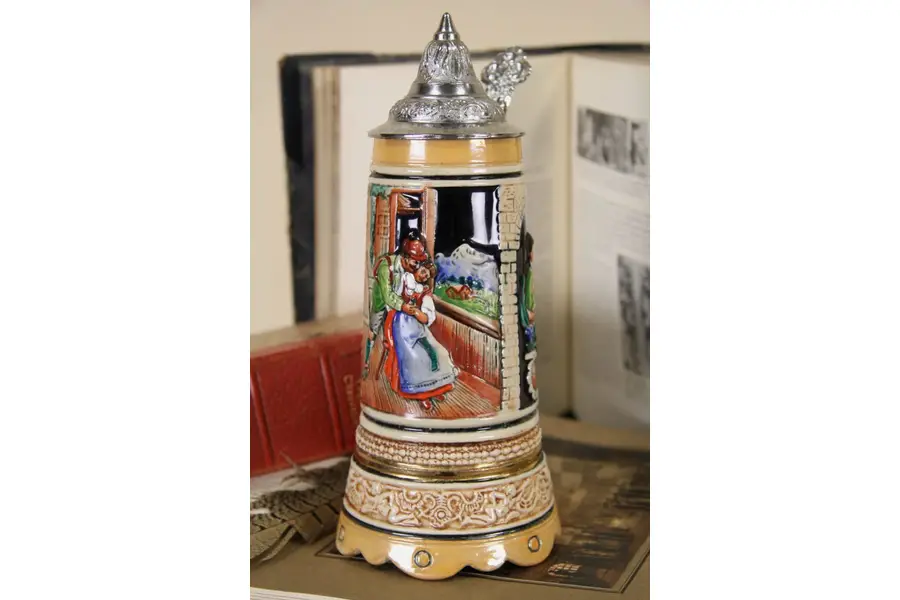 Photo of Trink Bruderlein German Musical Beer Stein