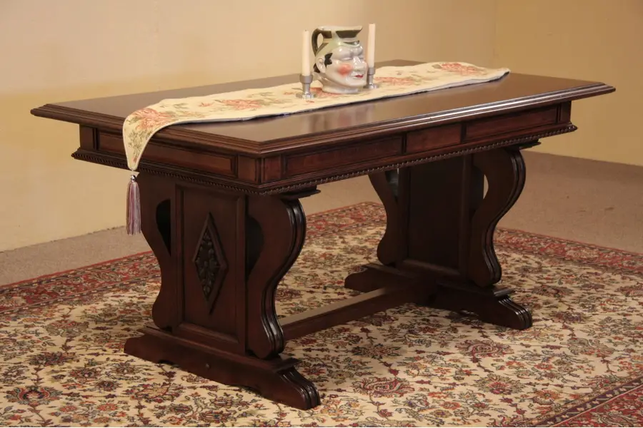 Photo of Renaissance Library or Hall Table or Writing Desk