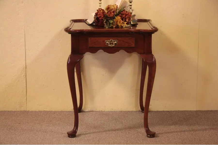 Photo of Georgian Councill Cherry Lamp or End Table