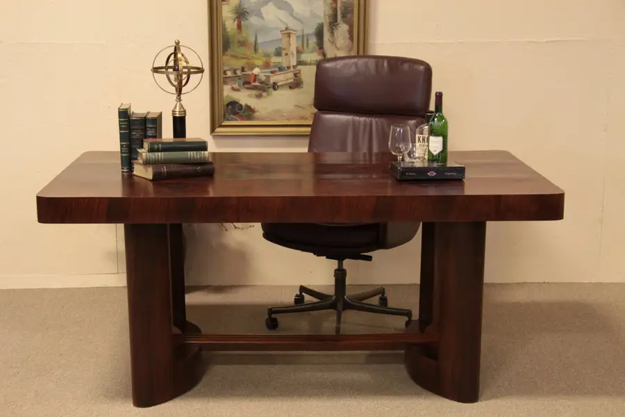 Photo of Art Deco Olive Library, Foyer or Dining Table