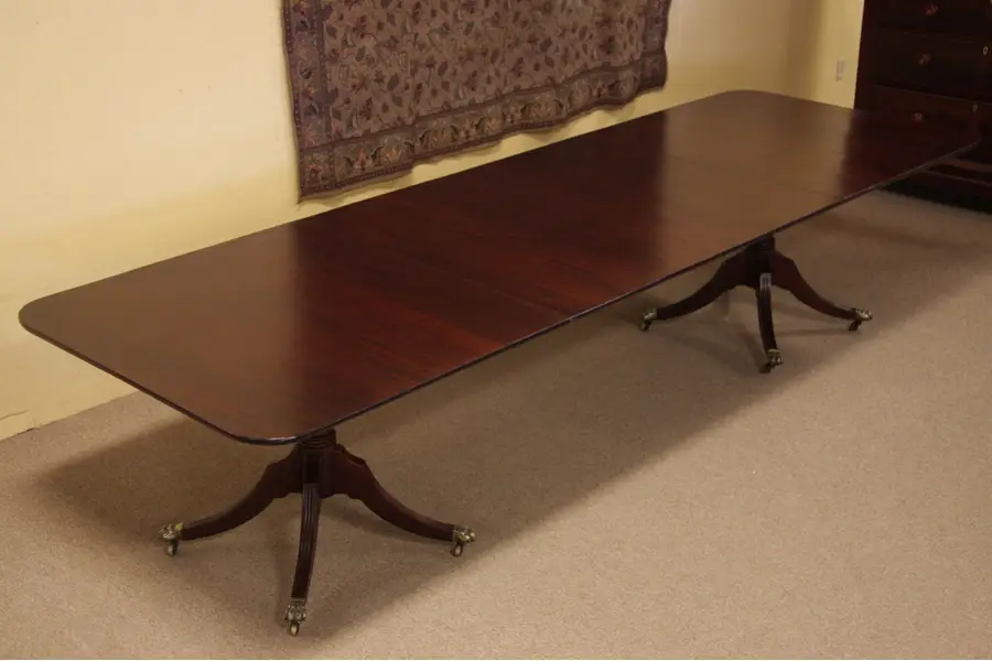 Photo of Centennial Solid Mahogany 11' Dining Table