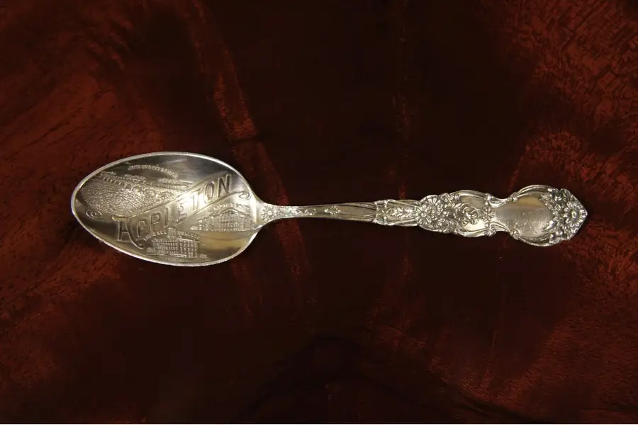 Photo of Appleton WI Lawrence College Sterling Silver Spoon