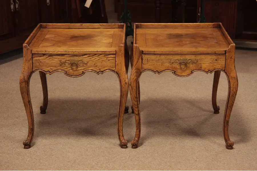 Photo of Baker Milling Road Country French Oak End Tables