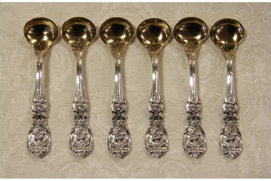 Photo of Francis I Sterling Silver Set of 6 Salt Spoons by Reed & Barton