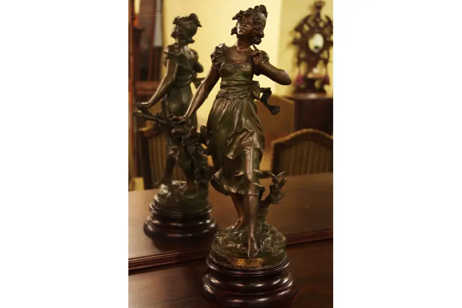 Photo of Moreau Antique Sculpture Le Chant du Printemps