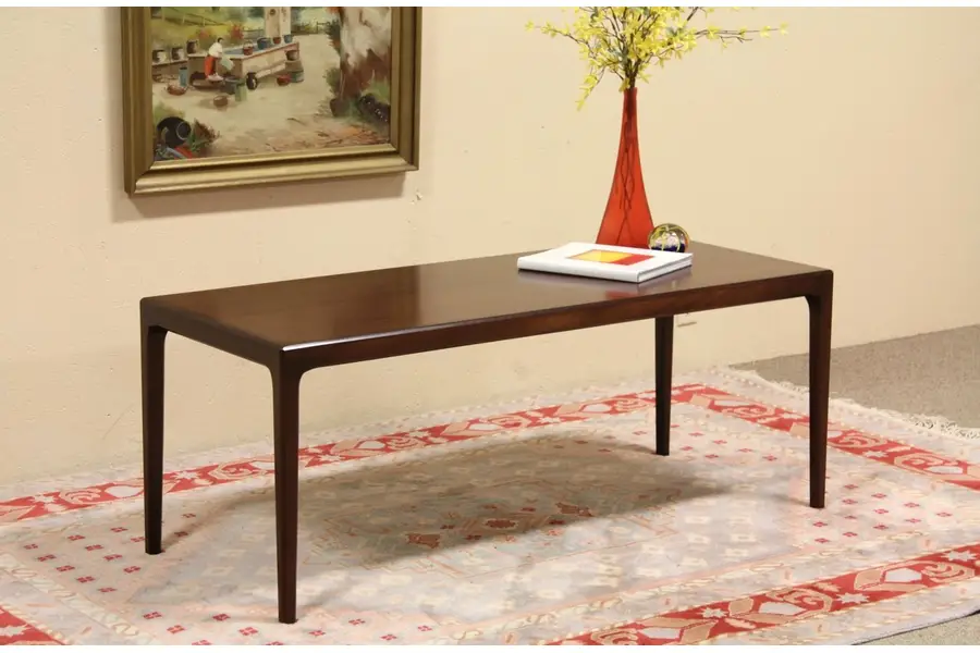 Photo of Danish Mid century Modern Vintage 1960 Coffee Table