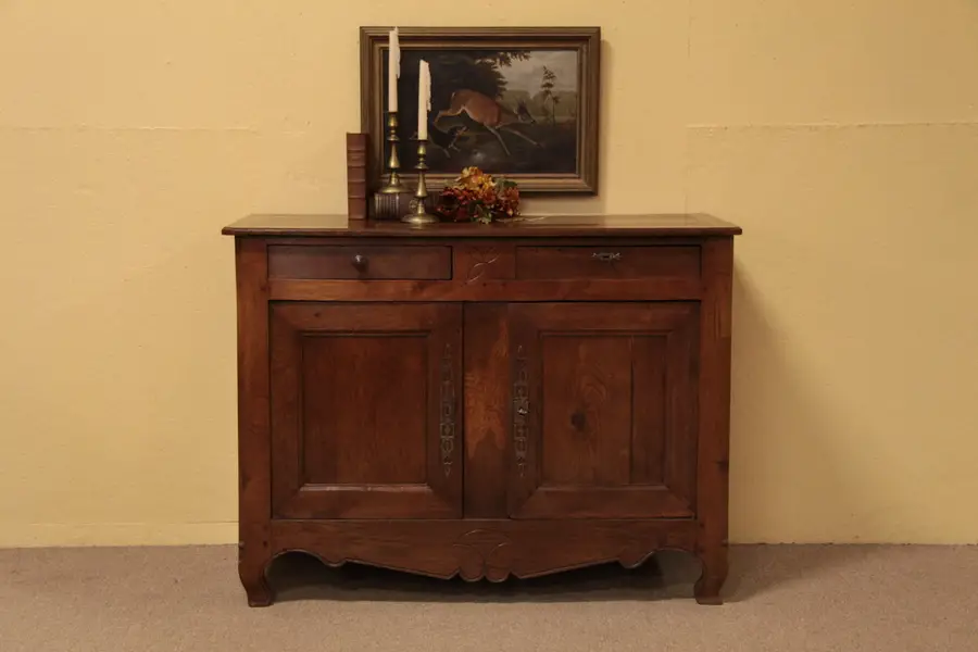 Photo of Country French Late 1700's Antique Sideboard