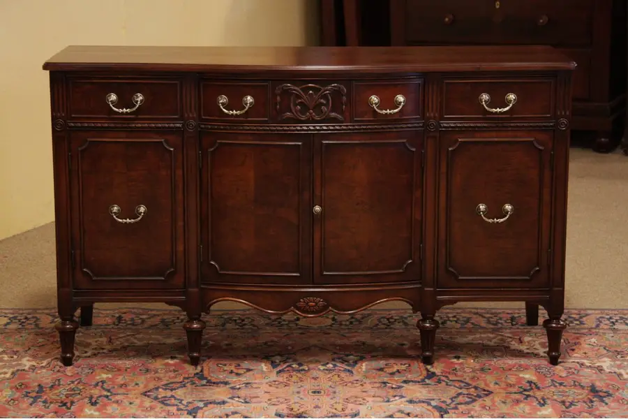 Photo of Traditional Walnut Sideboard or Buffet
