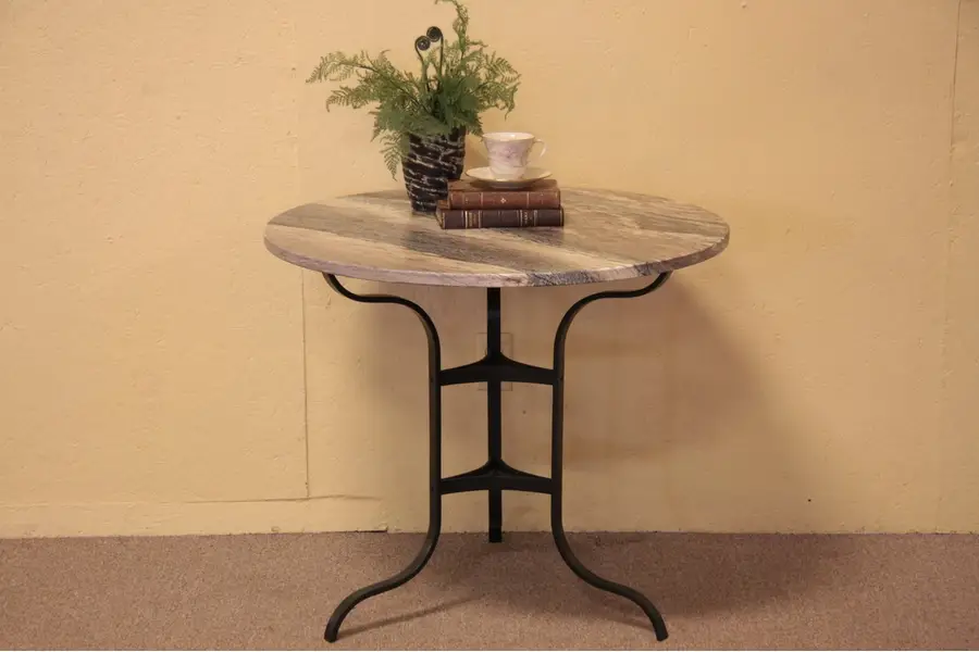 Photo of Marble & Iron Pub or Cafe Table