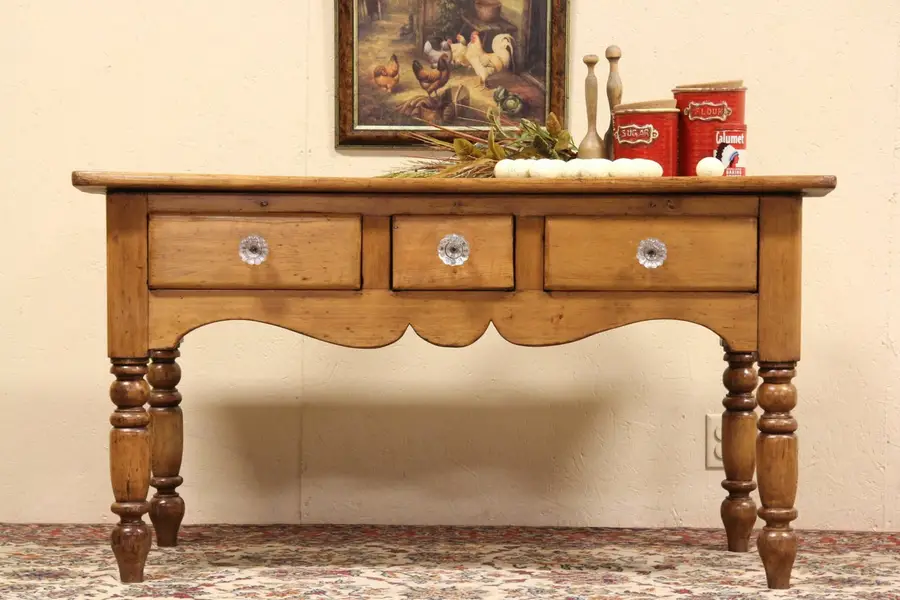 Photo of Country Pine Sideboard, Server or Console
