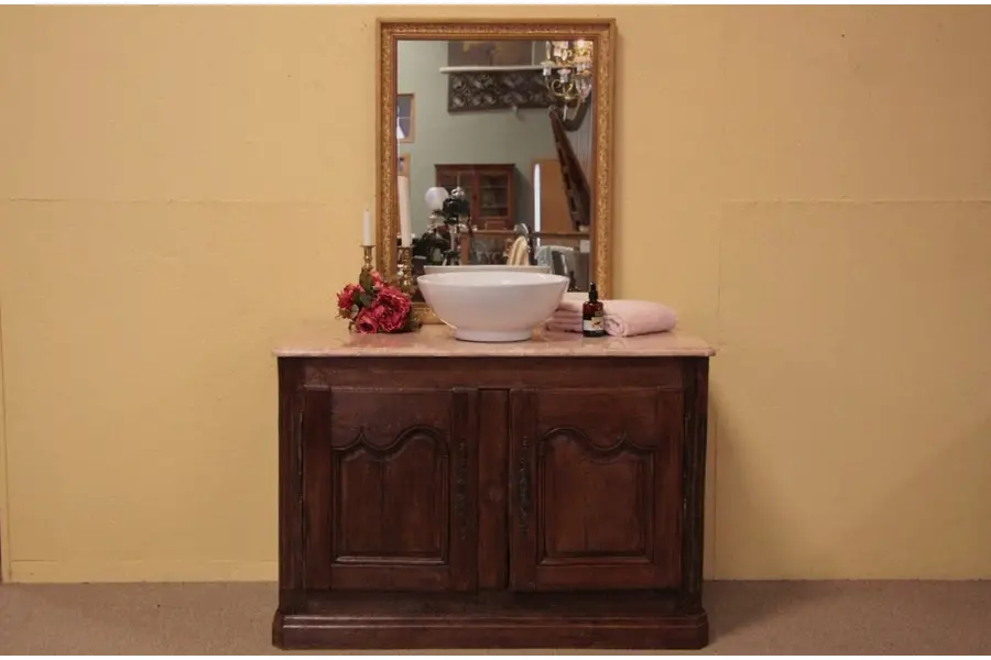Photo of Country French 1760 Sideboard,or Vessel Sink Vanity