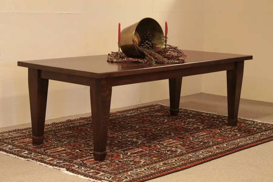 Photo of Arts & Crafts Mission Oak Conference or Dining Table