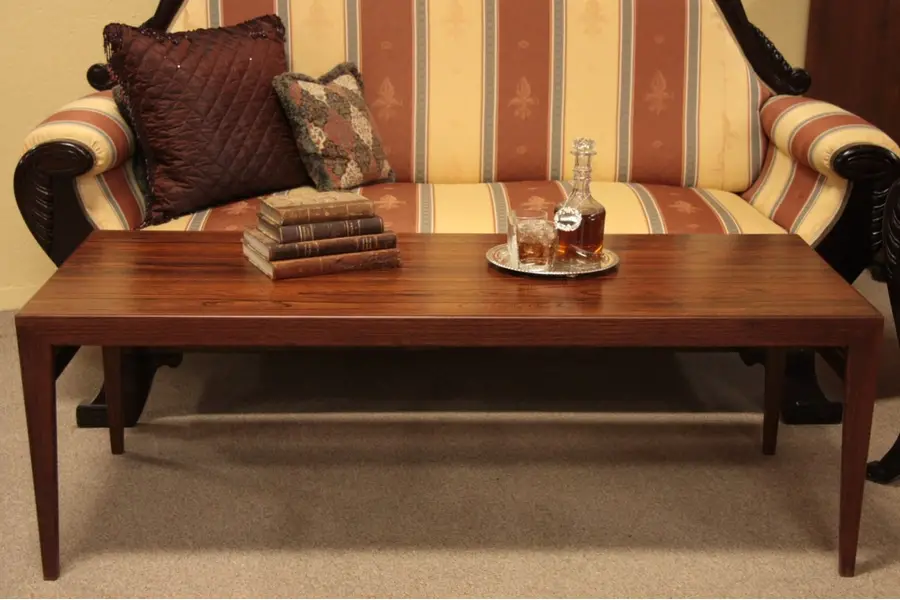 Photo of Danish Modern Mid Century Rosewood Coffee Table