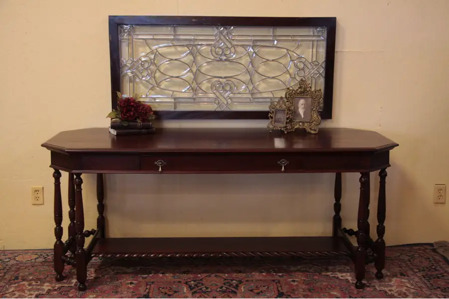 Photo of Antique Mahogany Sofa or Console Table