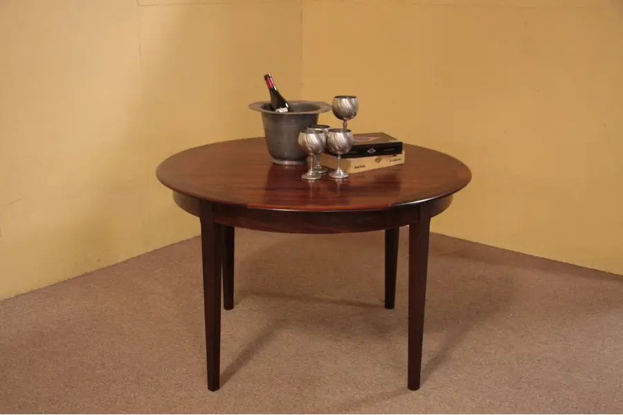 Photo of Rosewood Danish Midcentury Dining or Game Table