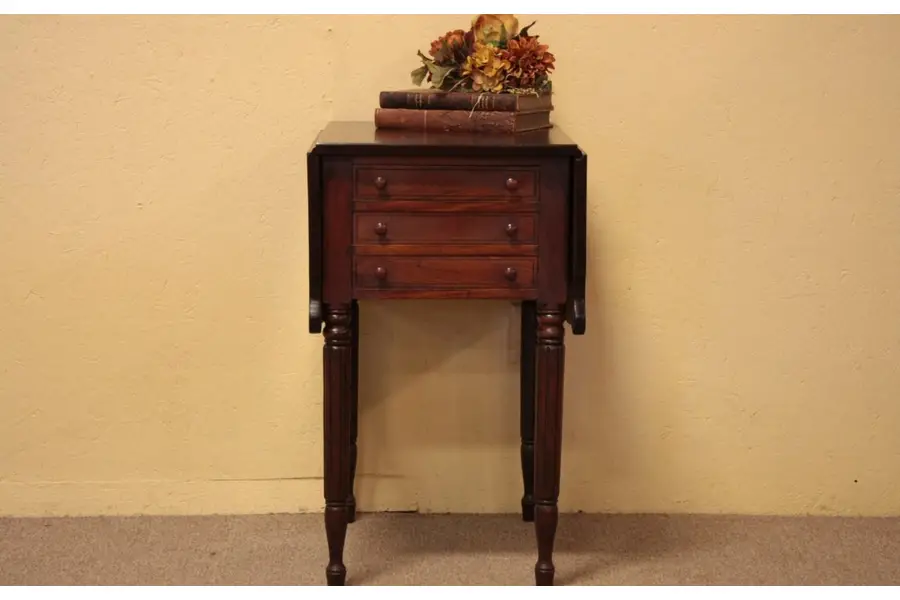 Photo of Pembroke Dropleaf Antique Mahogany Table