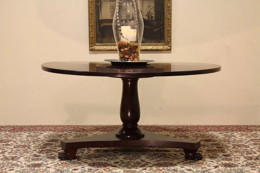 Photo of Jacob D R Meslee French Empire Round 1800's Table