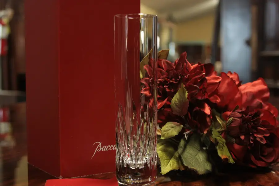 Photo of Baccarat Tiffany Crystal Aurore Verre Flute Budvase