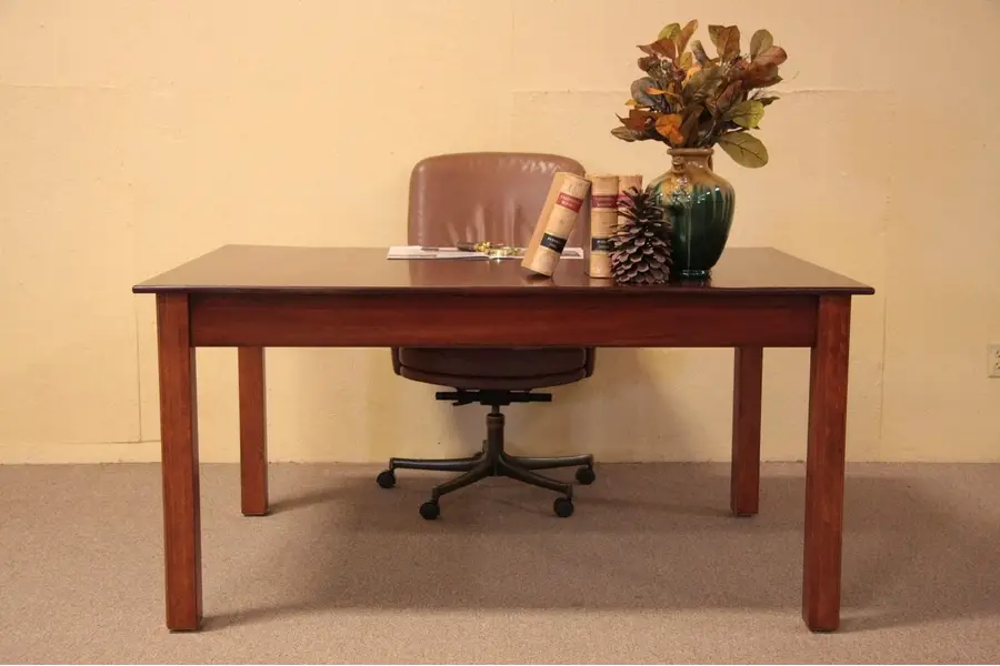 Photo of Dining or Library Antique Table
