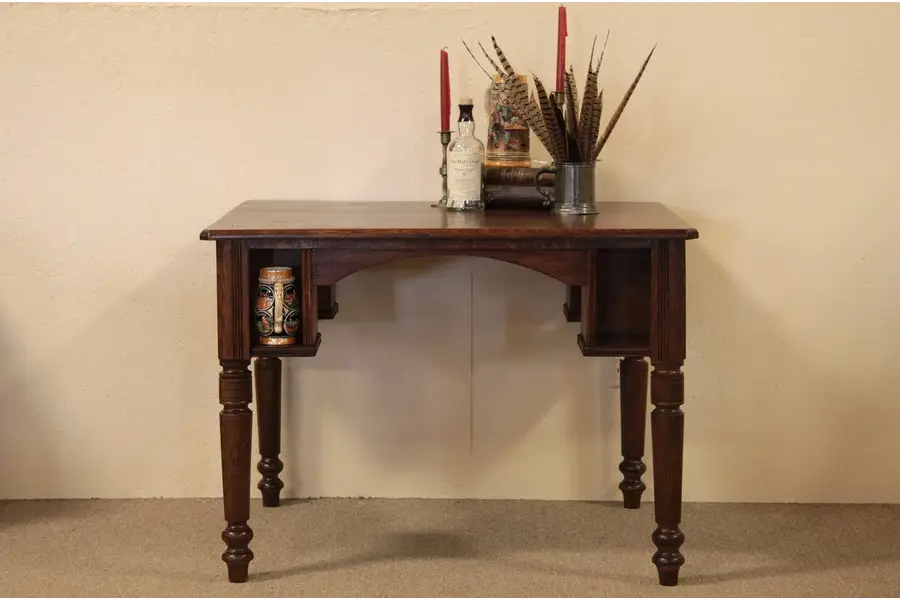 Photo of Eastlake Tavern or Pub Game Table with Mug Shelves