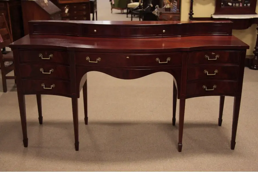 Photo of Drexel Georgian or Federal Mahogany Sideboard