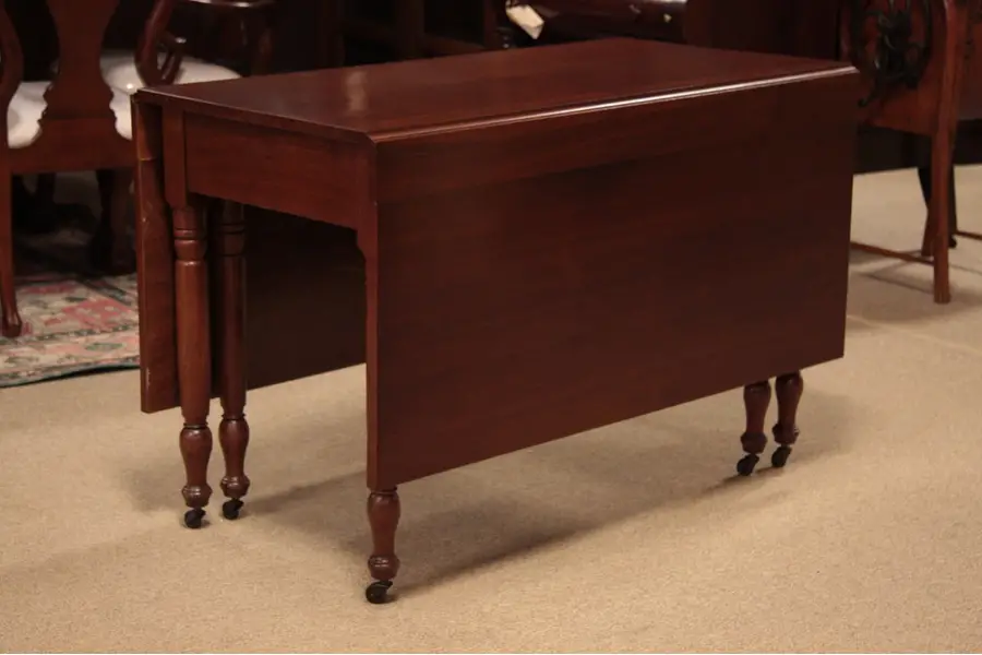 Photo of Victorian Antique Dropleaf Dining or Sofa Table
