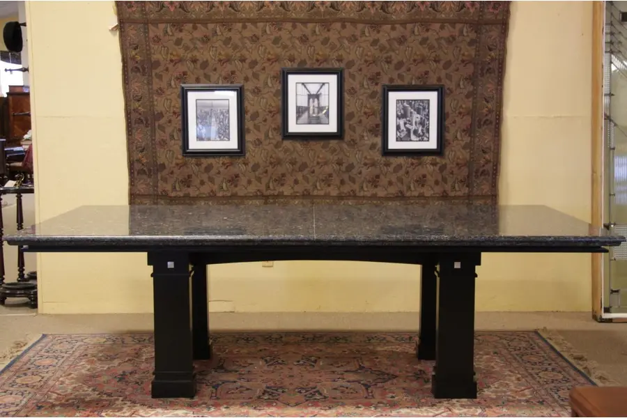 Photo of Arts & Crafts 4x8 Pearl Granite Table, Island