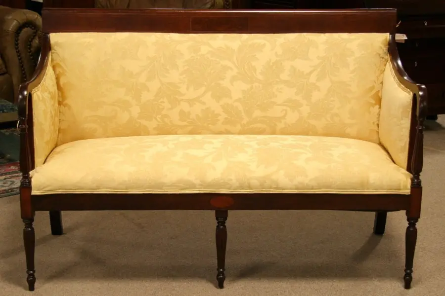 Photo of Sheraton 1920's Hall Settee or Sofa