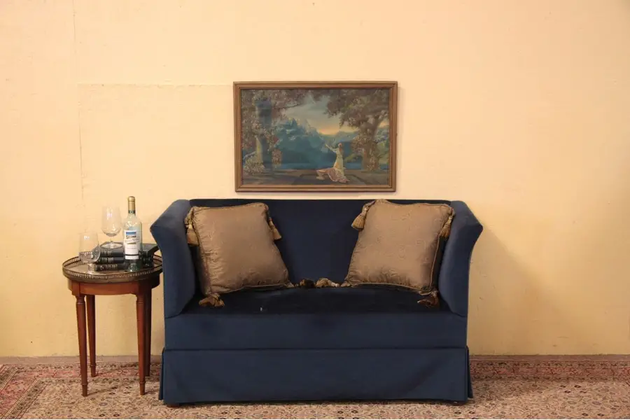 Photo of Traditional Vintage Loveseat or Settee