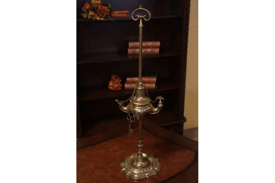 Photo of Brass Antique Whale Oil Lamp, Tools