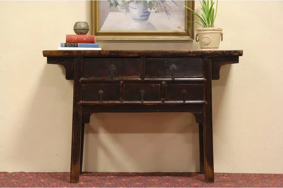 Photo of Chinese Antique Altar, Sofa or TV Console Table