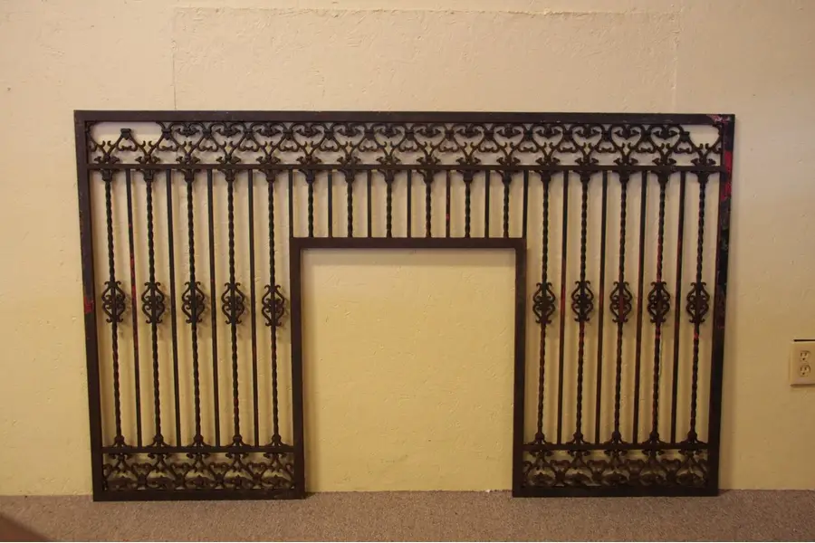 Photo of Wrought Iron Theater Ticket or Bank Window