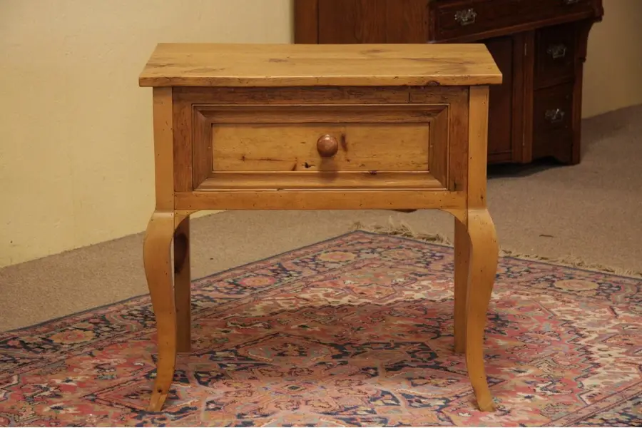 Photo of French Provincial Country Pine Side Table
