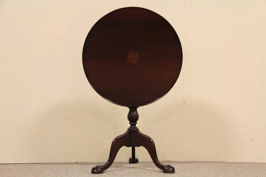 Photo of Georgian 1900 Tilt Top Tea Table