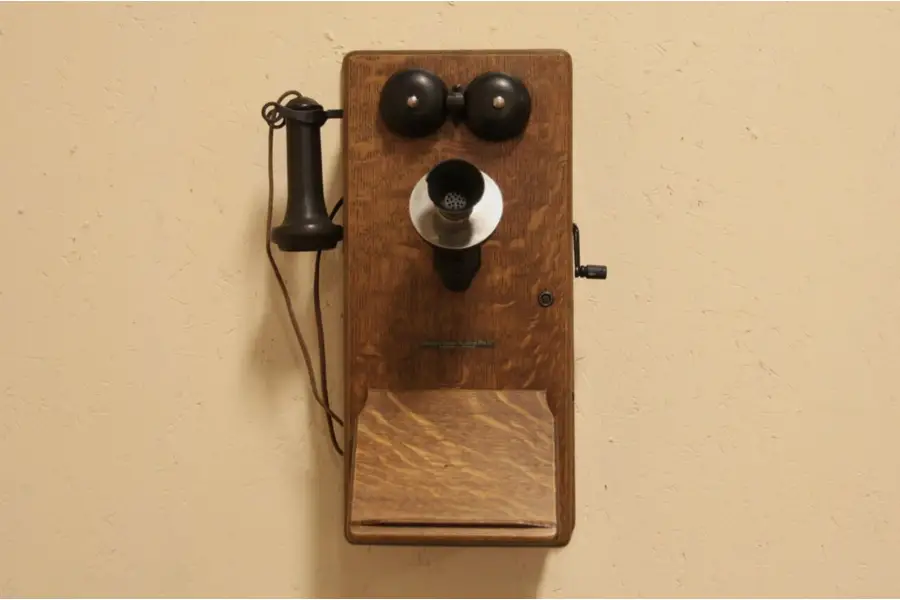 Photo of Stromberg Carlson NY Oak 1900's Wall Telephone