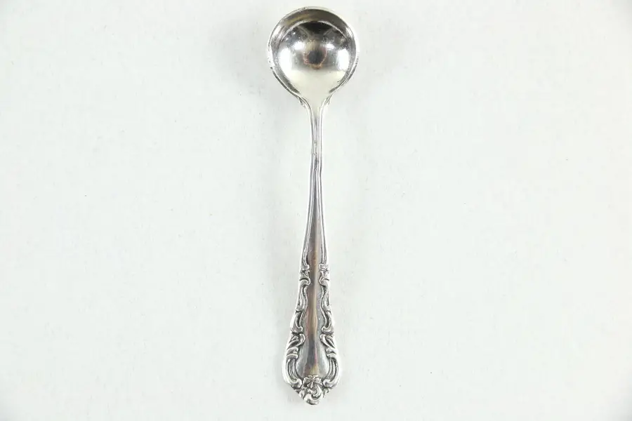 Photo of Sterling Silver Antique 2 1/2" Salt Spoon