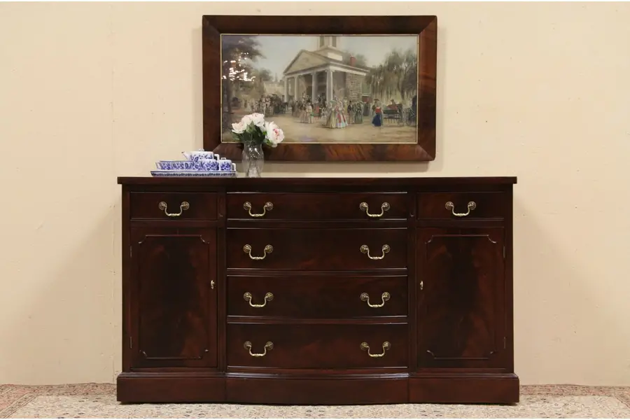 Photo of Bernhardt Traditional Mahogany Sideboard or Buffet